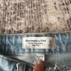 Abercrombie & Fitch Light Blue High Rise Jeans